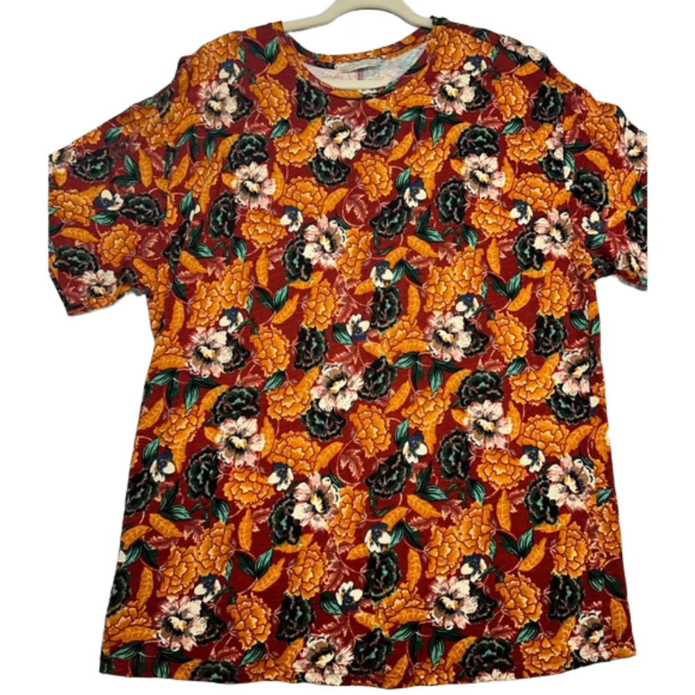 Zara Floral Tunic Tee